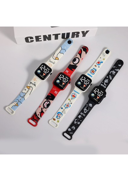 Üç Sevimli Canavarlar 1 Dijital LED Çocuk Saati Hayvan Baskılı ve Dokunmatik Ekran Fonksiyonlu Çocuklar Bileklik Saat Eğlenceli Karikatür Baskılı (Yurt Dışından) fırsatları