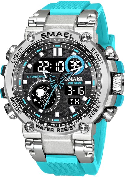 G Sport Smael 8093 En Çok Satan Izle Çift Zamanlı Dijital Spor Kol Saati Erkek Saatleri Aydınlık Çok Fonksiyonlu Erkek Su Geçirmez Saatler (Yurt Dışından) indirimleri