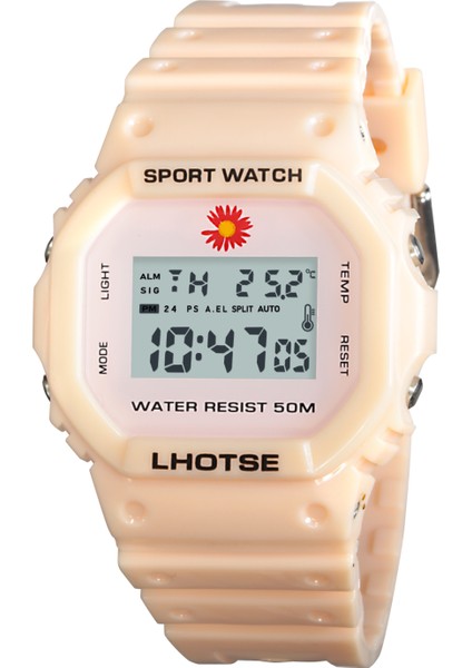 Bk Color Lhotse Oem Küçük Kare Su Geçirmez Vücut Sıcaklığını Ölçmek Için Spor Dijital Saatler 3012-C (Yurt Dışından) fırsatları