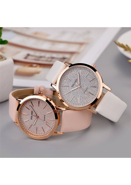 Stil 9 Yolako Sıcak Satış Marka Kadın Saatler Moda Deri Kayış Retro Kuvars Izle Bayanlar Için Charm Rahat Komik Kol Saati Kadın (Yurt Dışından)