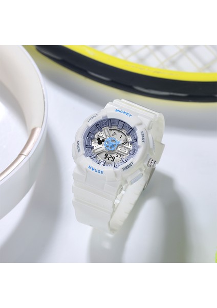 MK-15140P1 Moda Dijital Saat Moda Sevimli Gençlik Izle Su Geçirmez Aydınlık Çocuklar Bilek Saatleri Gençler Kolej Okul Erkek Kız Spor Analog Dijital Saat (Yurt Dışından)