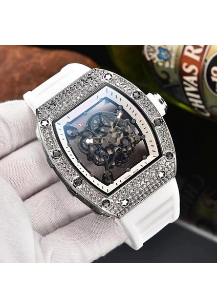 A21 Moda Erkek Izle Richard Lüks Marka Tasarımcısı Erkekler Kuvars Saatler Rm Moda Spor Elmas Paslanmaz Çelik Izle Özel Logo (Yurt Dışından) fiyatları