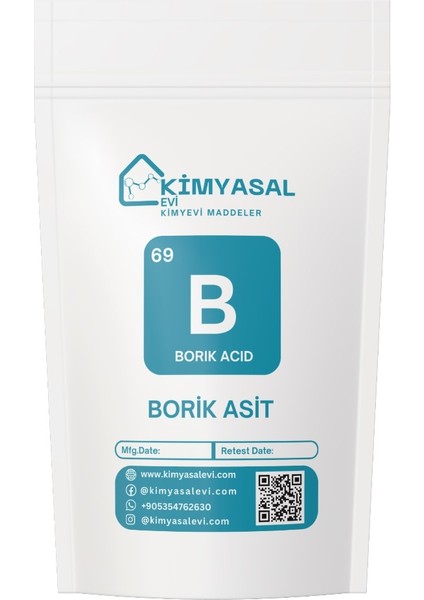 069 Borik Asit - Borık Acıd 250 gr