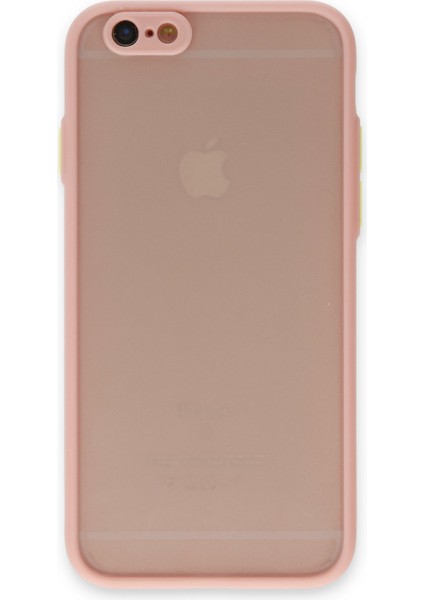 Iphone 6 Kılıf Montreal Silikon Kapak - Pembe 300099