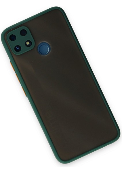 Realme C25 Kılıf Montreal Silikon Kapak - Yeşil 300099 modelleri