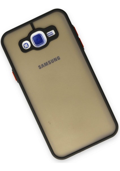 Samsung Galaxy J7 Kılıf Montreal Silikon Kapak - Siyah 300099