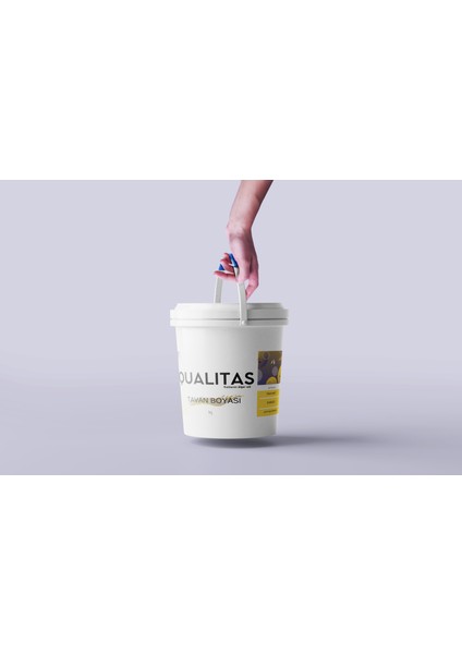 Qualıtas Silikonlu Tavan Boyası 3.5/5/10/17.5 kg modelleri