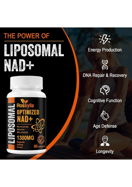 Liposomal Nad+ Support Cellular Energy 60 Kapsul Highest Absorption fırsatları
