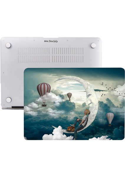 Macbook Air Kılıf 13 inç Focus01NL (Eski USB'li Model 2010-2017) A1369 A1466 ile Uyumlu