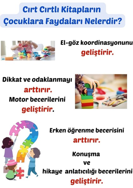 7 Kitap Set- 3 Yaş Cırt Cırtlı Etkinlikler ve Yapıkredi Yayınları Yky Kutulu Kitaplık Seti indirimleri