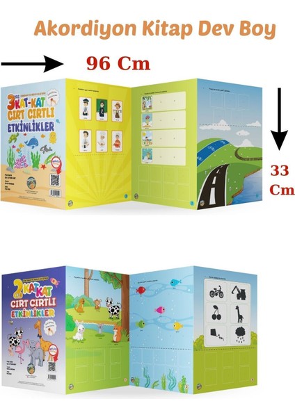 2 Kitap Set- 3 Yaş Cırt Cırtlı Etkinlikler ve Iş Kültür U.ykusu Gelmeyen Porsuk