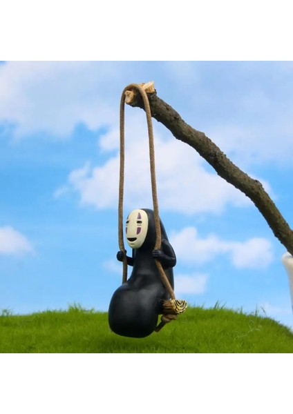 Siyah Stil Araba Kolye Süsler Anime Sıcak Kalp Sevimli Yüzsüz Adam Oto Aksesuarları Iç Dikiz Aynası Dekorasyon Asılı Kolye (Yurt Dışından) fırsatları