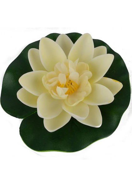 As Resim Stili Yeni Yapay Lotus Yaprağı Nilüfer Yüzen Çiçek Bahçesi Havuz Gölet Tankı Süs Dekorasyonu (Yurt Dışından)