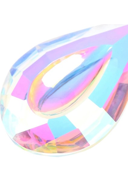 Renk 1 Stil 50 mm Gökkuşağı Kristal Prizma Suncatcher Asılı Dekorasyon Kolye Prizma Lamba Parçaları Asılı Süsler Ev Düğün Parti Dekorasyon (Yurt Dışından) fırsatları
