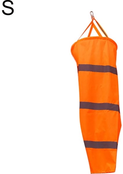 Küçük Stil 1 Adet Havaalanı Windsock Rüzgar Ölçümü Uzun Yansıtıcı Rip-Stop Açık Gökkuşağı Rüzgar Ölçümü Çorap Çanta Kemerli En Yeni (Yurt Dışından)