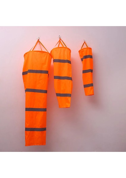 Küçük Stil 1 Adet Havaalanı Windsock Rüzgar Ölçümü Uzun Yansıtıcı Rip-Stop Açık Gökkuşağı Rüzgar Ölçümü Çorap Çanta Kemerli En Yeni (Yurt Dışından)