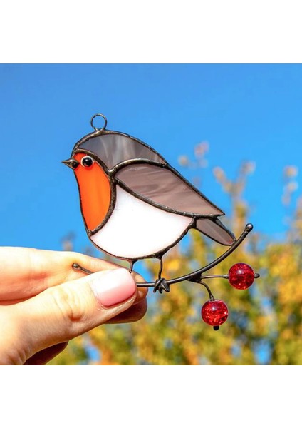 I-1pcs Tarzı Kardinal Kuş Bahçe Dekorasyon Açık Asılı Rüzgar Çanları Pencere Duvar Kolye Dekor Balkon Süslemeleri Decoration De Jardin (Yurt Dışından) modelleri