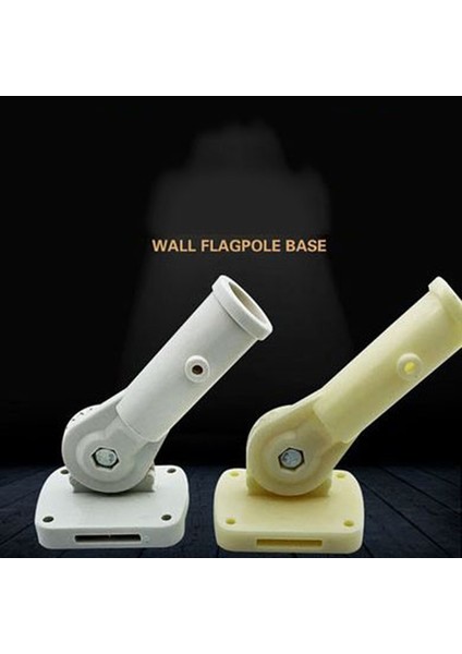 B Tarzı 1 Adet Duvar Bayrak Direği Plastik Duvar Montaj Bayrak Direği Tutucu Braketi Bayraklar Için 15*6 cm Windsock Taban Bayrak Direği Aksesuarları (Yurt Dışından) fırsatları