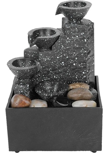 Çeşme Süsleme Stili LED Masaüstü Çeşme Heykelleri Ev USB Şarj Dekorasyon Oturma Odası Çalışma Yeni Çeşme Süs Pil Dahil Değildir (Yurt Dışından) fiyatları