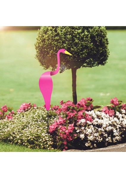 Yeşil Stil Kaprisli Kuş Pembe Flamingo Ev Bahçe Dekorasyon Girdap Kesinlikle Muhteşem Benzersiz Dinamik Dönen Kuş Girdap Kuş Sahne (Yurt Dışından) indirimleri