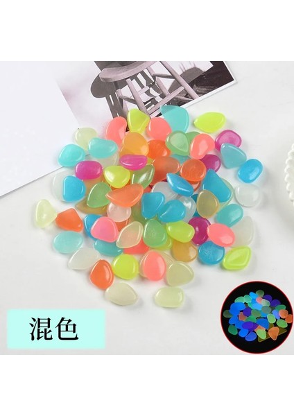 Yeşil Stil 100 Adet Adet Karanlıkta Glow Bahçe Çakıllar Glow Stones Yürüyüş Yolları Için Kayalar Bahçe Yolu Veranda Çim Bahçe Yard Dekor Aydınlık Taş (Yurt Dışından) fiyatları