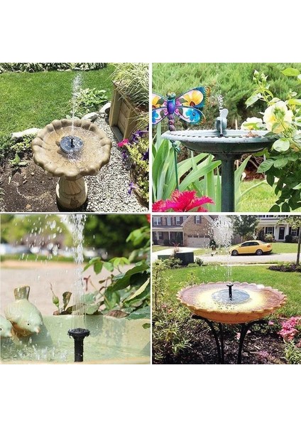 Siyah Stil Yaratıcı Patlama Mini Güneş Çeşmesi Açık Yüzer Havuz Gölet Çeşmesi Bahçe Dekorasyonu Kuş Banyosu Su Pompası Çeşmesi (Yurt Dışından) fırsatları