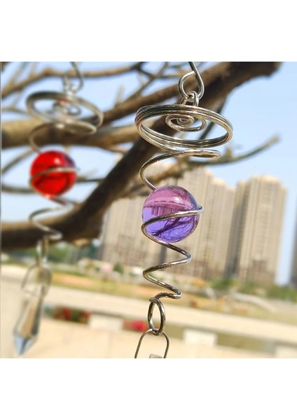 Yeşil Stil 1 Adet Rüzgar Çanları Açık Paslanmaz Çelik Dönen Rüzgar Çanları Tek Spiral Bahçe Dekorasyon Rüzgar Çanları Asılı Kolye Dekor (Yurt Dışından) indirimleri