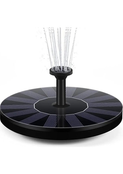 1 Adet Tarzı Yüzer Güneş Fıskiyesi Bahçe Su Fıskiyesi Gölet Dekor Güneş Paneli Powered Çeşme Su Pompası Bahçe Veranda Çim Dekorasyon (Yurt Dışından)