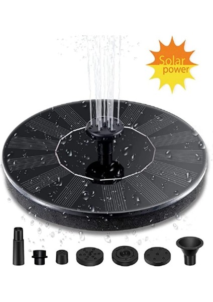 1 Adet Tarzı Yüzer Güneş Fıskiyesi Bahçe Su Fıskiyesi Gölet Dekor Güneş Paneli Powered Çeşme Su Pompası Bahçe Veranda Çim Dekorasyon (Yurt Dışından) fırsatları