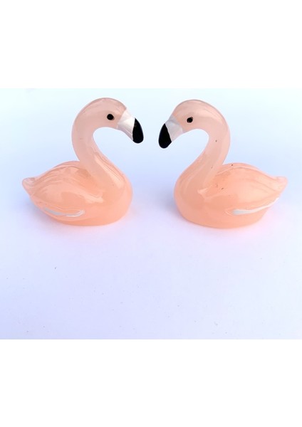 2 Adet Pembe Stil Flamingo Heykelcik Oyuncak Ev Dekorasyon Moss Teraryum Succelent Dollhouse Aksesuar El Sanatları Hediye Minyatür Peri Bahçe Aksesuarı (Yurt Dışından)