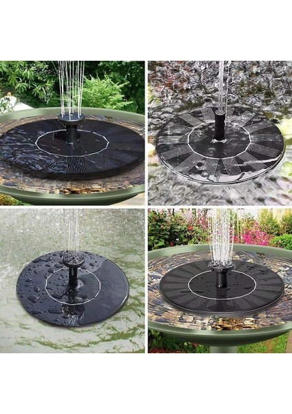 13CM 2 Adet Kıtı Stili Mini Güneş Su Çeşmesi Havuz Şelale Çeşmesi Bahçe Dekorasyonu Açık Kuş Banyosu Güneş Enerjili Yüzer Su Avlu (Yurt Dışından) indirimleri
