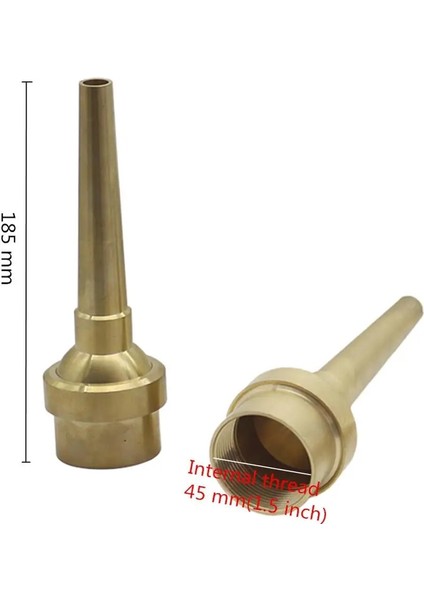 3ı4 Inç Stili Süs Pirinç Düz Jet Fıskiye Nozulları Bahçe Peyzaj Radyal Su Sütunu Ayarlanabilir Sprinkler (Yurt Dışından) fırsatları
