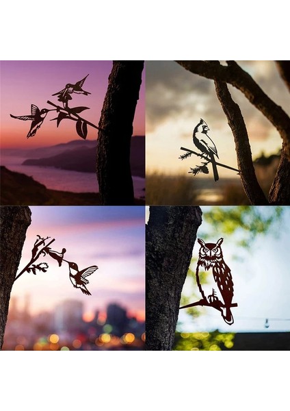 M Tarzı 21 Çeşit Metal Art En Erf Tuin Decoratie Metalen Vogel Art Garden Açık Vogel Decoratie Art Decoratie Yard (Yurt Dışından) fiyatları