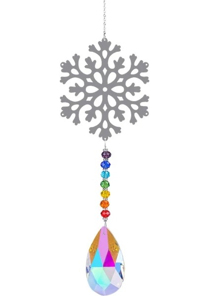 No.3 Tarzı 1 Parça Kristal Kolye Araba Kapı Pencereleri Melek Hayat Çiçek Ağacı Noel Ağacı Sinek Kuşu Kar Tanesi Kelebek Renkli Çekicilik Ev Dekorasyonu (Yurt Dışından)