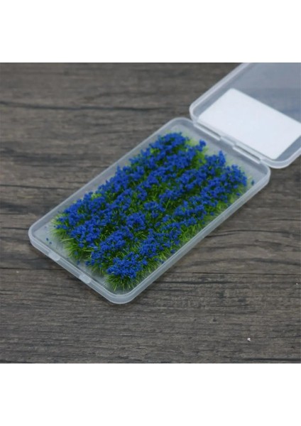 24 Adet 1cm Yükseklik Stili Pcs 5mm Simülasyon Modeli Kum Sahne Dıy Malzeme Suni Çim Tufts Minyatür Çim Çalılar Bitki Küme Manzara Modeli (Yurt Dışından)
