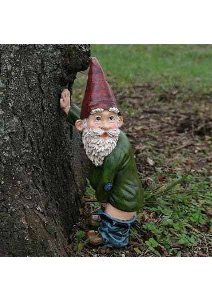 D Stili Bahçe Dekorasyon Açık Yaratıcı Gnome Veranda Süsleme Bahçe Komik Kaba Heykeli Heykelcik Aksesuarları Masa Dekor Bahçe Hediye (Yurt Dışından) fiyatları