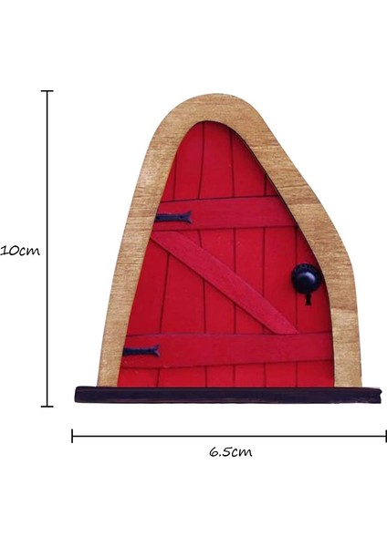 F Stili Ahşap Minyatür Peri Cüce Pencere Kapı Gnome Sanat Avlu Bahçe Heykelleri Duvar Süsü Heykel Dekorasyon Aksesuarları (Yurt Dışından)