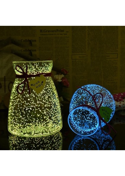 Y06 Stili 30G G Aydınlık Kum Taş Floresan Çakıl Karanlıkta Parıltı Veranda Bahçe Dekorasyon Dıy Yıldızlı Dileğiyle Şişe Balık Tankı Süsler (Yurt Dışından) indirimleri