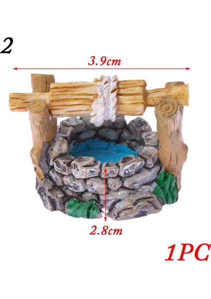 No.2 Tarzı 1 Adet Otlak Köprü Havuz Heykelcik Minyatür Modeli Bonsai Süs Reçine Dollhouse Mikro Peyzaj Dıy Dekorasyon Aksesuarları (Yurt Dışından)