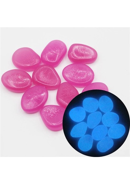100 Adet 04 Tarzı Karanlıkta Glow Bahçe Çakıllar Parlayan Taşlar Yürüyüş Yolları Için Kayalar Bahçe Yolu Veranda Çim Bahçe Yard Dekor Aydınlık Taşlar (Yurt Dışından)