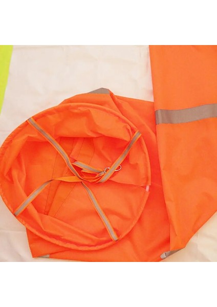 13X100CM Stili 80CM Windsock Yansıtıcı Anti-Tear Açık Rüzgar Yönü Çanta Rip-Stop Rüzgar Ölçümü Rüzgar Gülü Rüzgar Izleme Oyuncak Uçurtma (Yurt Dışından)
