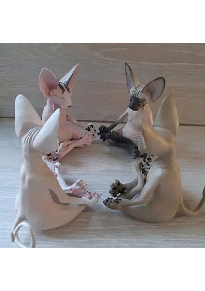 Tip 2 Stili Kaprisli Buda Kedi Witx Rahat Meditasyon Kedi Sanat Heykeli Tahsil Figürler Ev Ofis Açık Bahçe Heykelleri (Yurt Dışından) modelleri