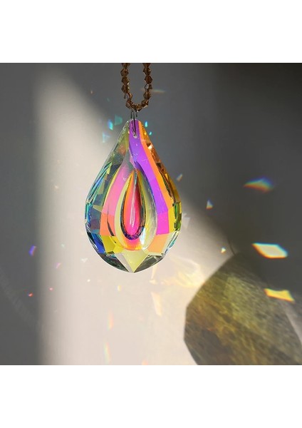 Tip 2 Stili H & D 1 Adet Asılı Kristal Prizma Suncatcher Gökkuşağı Pencereleri Dekorasyon Ab-Renk Avize Parçaları Dıy Ev Düğün Dekor Aksesuarları (Yurt Dışından)