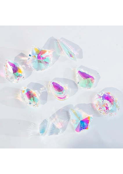 Tip 2 Stili H & D 1 Adet Asılı Kristal Prizma Suncatcher Gökkuşağı Pencereleri Dekorasyon Ab-Renk Avize Parçaları Dıy Ev Düğün Dekor Aksesuarları (Yurt Dışından) indirimleri