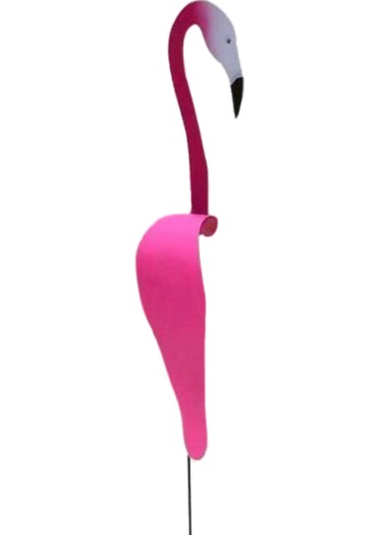 Gül Pembe Tarzı Bahçe Flamingo Rüzgar Göstergesi Kaprisli Dönen Kuş Heykeli Kesinlikle Muhteşem Eşsiz Dinamik Kuş Bahçe Avlusu Dekorasyonu (Yurt Dışından)