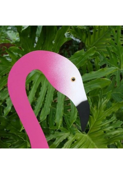 Gül Pembe Tarzı Bahçe Flamingo Rüzgar Göstergesi Kaprisli Dönen Kuş Heykeli Kesinlikle Muhteşem Eşsiz Dinamik Kuş Bahçe Avlusu Dekorasyonu (Yurt Dışından)