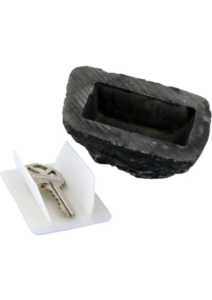 Çam Fıstığı Tarzı Rampro Yedek Anahtarı Gizle Sahte Kaya Gerçek Taş Gibi Görünüyor ve Hissediyor Açık Bahçe Veya Yard Geocaching Için Güvenli Gizli Kasa Kutusu (Yurt Dışından)