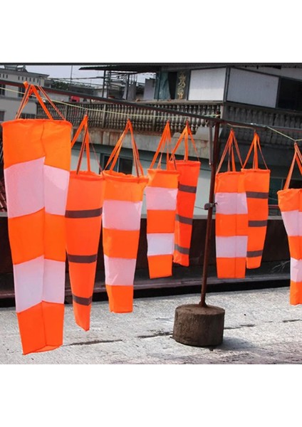 80CM Tarzı Beyaz ve Kırmızı Fluoerscence Suya Dayanıklı Rüzgar Çorabı Rüzgar Kol Suya Dayanıklı Rüzgar Gülü Rüzgar Çantası Ölçekli Havaalanı Rüzgar Çorabı Yansıtıcı (Yurt Dışından) modelleri