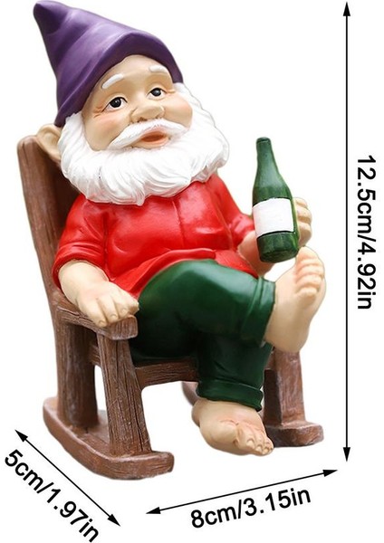 Bir Stil Komik Figürler Noel Bahçe Cüce Karikatür Reçine El Sanatları Ev Bahçe Dekorasyonu Masal Bahçesi Minyatür Bahçe (Yurt Dışından) fiyatları