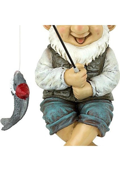 Gösterilen Stil Gibi Balıkçı Gnome Bakıcısı Bahçe Gnome Heykeli Sevimli Hediye Dış Mekan Dekorasyonu El Yapımı Bahçe Aksesuarları Dekorasyonu De Jardin#g3 (Yurt Dışından) modelleri